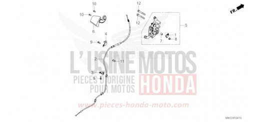 LEVIER DE STATIONNEMENT GL1800DAM de 2021